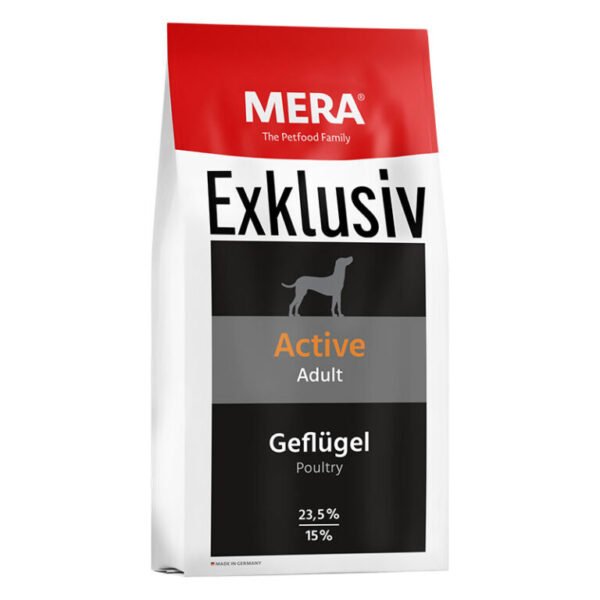 Mera Dog Exclusive Active 15kg - Croquettes Maroc