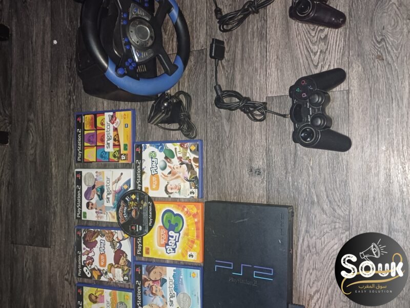 PlayStation 2 flachi et accessoires - سوق المغرب