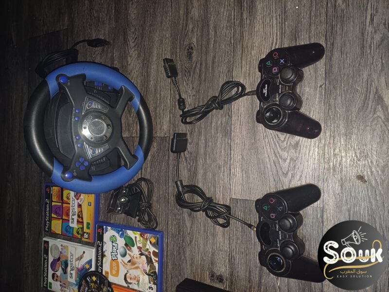 PlayStation 2 flachi et accessoires - سوق المغرب