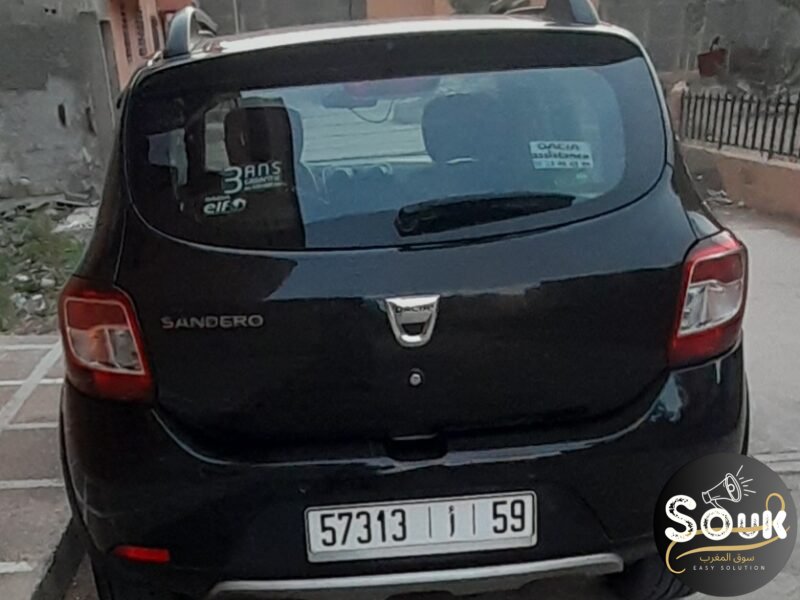 Dacia stepway 2015 kilométrage 93000 - Voiture Maroc
