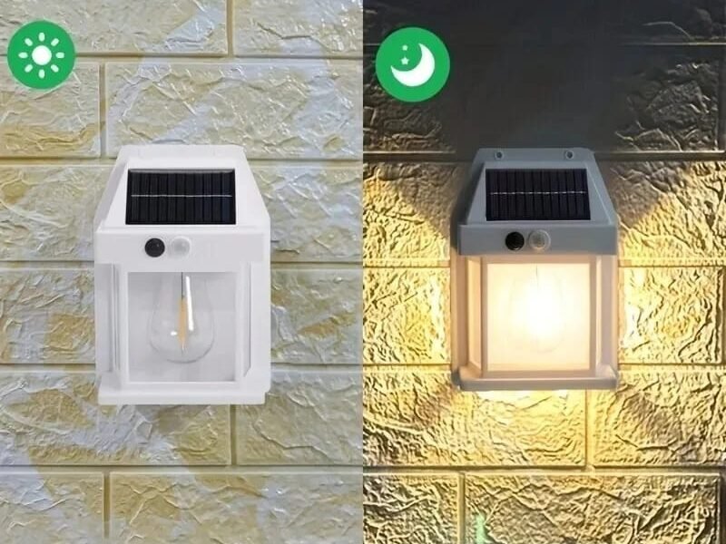 مصباح الجدار مصباح للطاقة الشمسية