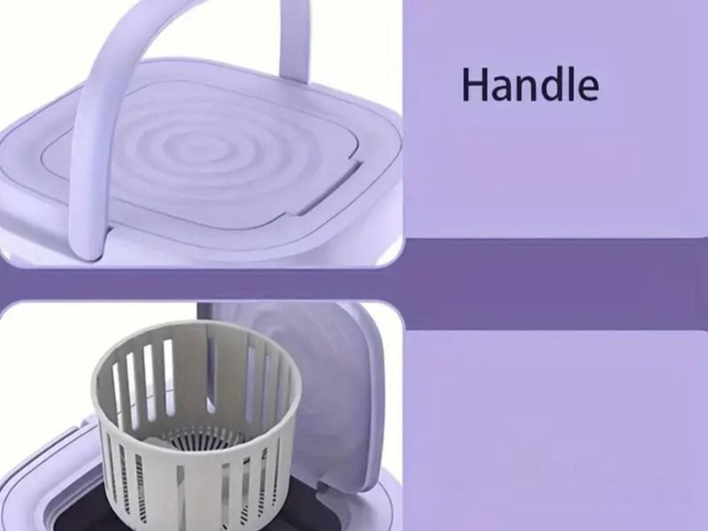 ✨ آلة غسيل محمولة وقابلة للطي