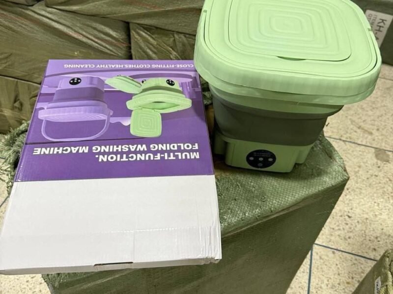 ✨ آلة غسيل محمولة وقابلة للطي